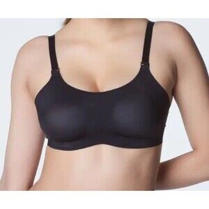 NWT Knix Evolution Everyday Wireless Bra Unpadded Black Size 3 New 36-38 B-C